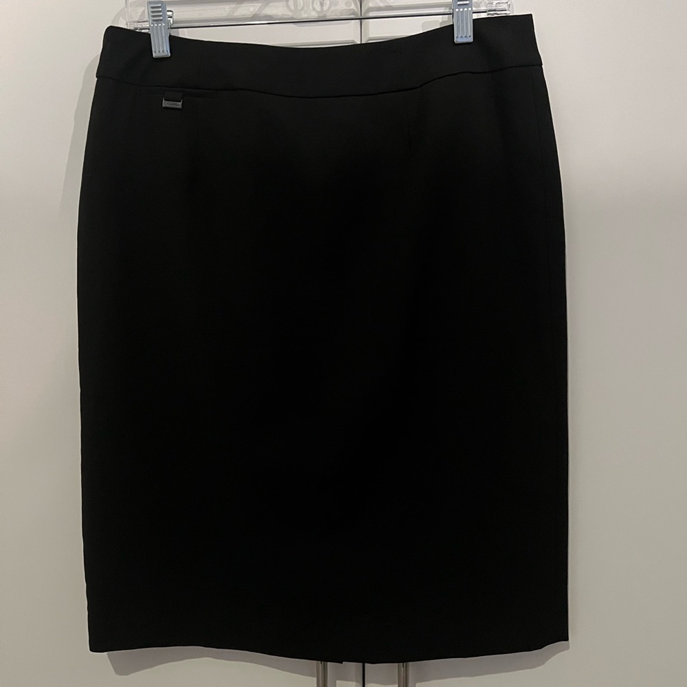 Calvin Klein Elegant Black Women's Skirt Sz 10